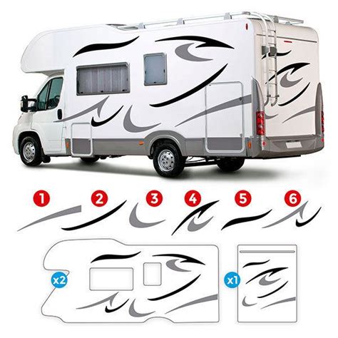 Stickers camping car, Fourgon, Caravane et Van – Personnalisable.